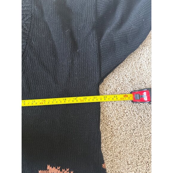 VTG Cambridge Dry Goods Women's Wooden Button Cardigan Sweater Cottage Granny - Picture 5 of 6